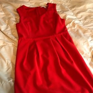 Red dress